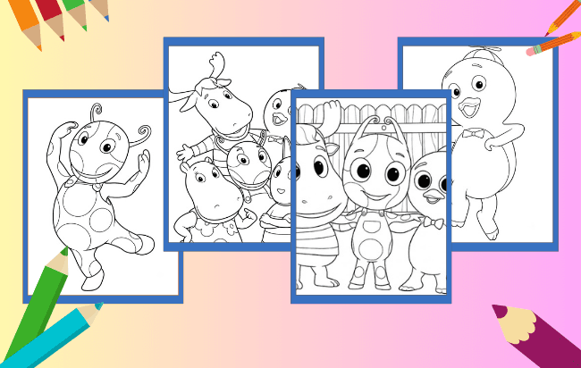 Backyardigans Para Colorir