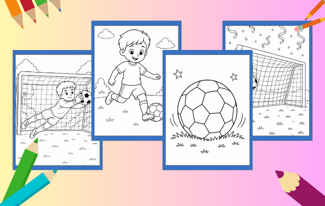 Futebol para Colorir